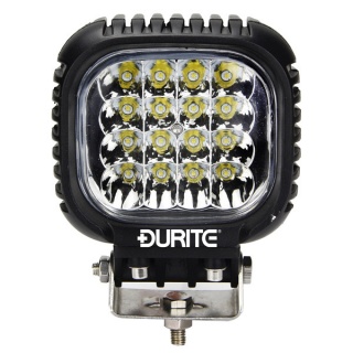 0-420-77 Durite Powerful 12V-24V DC 16 x 3W CREE LED Spot Lamp - IP67
