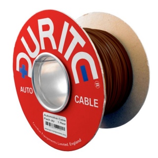 0-934-03 50m x 2.50mm Brown 29A Single-core Thin Wall Auto Electric Cable