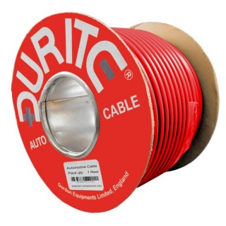 0-939-05 30m x 7.00mm Red 57A Single-core Thin Wall Auto Electrical Cable