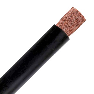 Durite 70mm Flexible Electric Starter Cable Black 485A | Re: 0-977-01