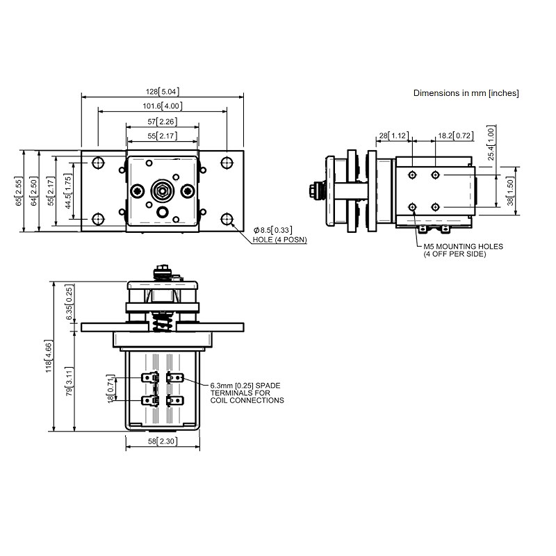 Sw Albright Vdc Spst Contactor A Continuous