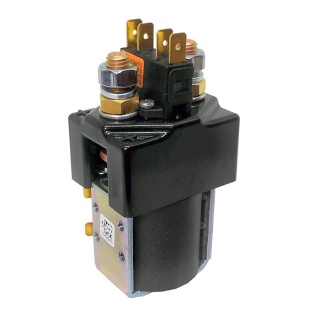 SW80A-19 Albright Single-acting Solenoid Contactor 24V Continuous