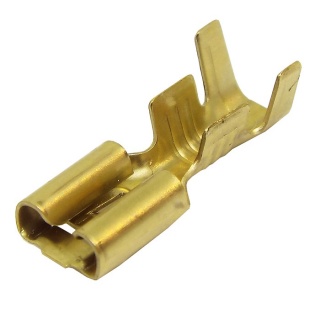 0-005-18 Pack of 50 4.80mm Female Terminal for Cable 1.00mm² to 2.50mm²