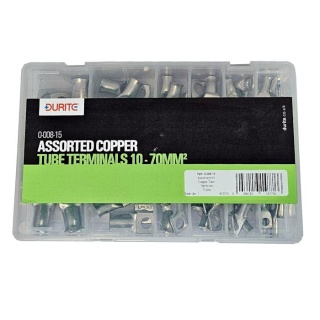 0-008-15 Durite Assorted Tinned Copper Tube Connectors