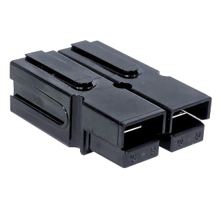 0-014-51 Pair of High Current Black Connectors 1-way 75A