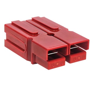 0-014-55 Pair of High Current Red Connectors 1-way 75A