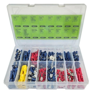 0-203-06 Durite Assorted Colour Pre-insulated Crimp Terminals