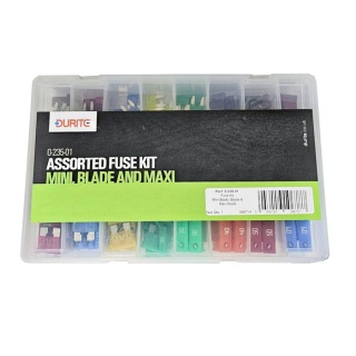 0-235-01 177 Durite Assorted MINI, Blade and MAXI Fuse Kit