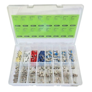 0-235-03 260 Durite Assorted 20mm, 32mm Glass and Continental Fuse Kit