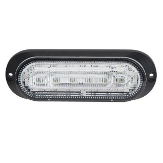 0-441-56 12V-24V  6 Amber LED Warning Light With Direction Indicator