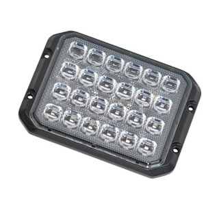 0-442-58 Durite 12V-24V R65 Class-2 24 LED Amber Warning Lamp