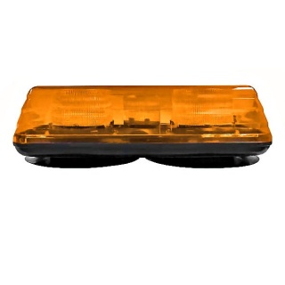 0-443-75 16 LED 12V to 48V Magnetic Based Amber Vehicle Lightbar