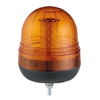 0-445-06 Durite 12V-24V Single Bolt Multifunction Amber LED Beacon