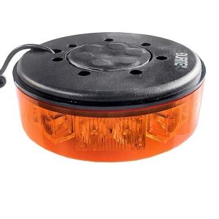 0-445-10 Durite 12V-24V Low Profile Amber LED Magnetic Beacon