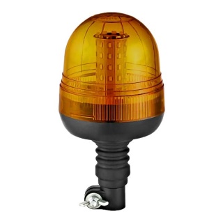 0-445-24 Durite 12V-24V DIN Base Multifunction Amber LED Beacon