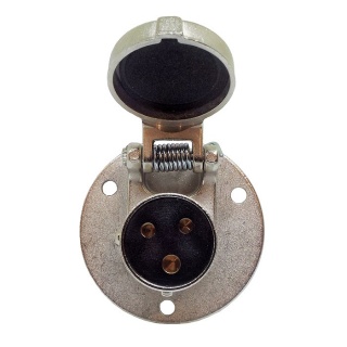 0-473-19 Clang 3-Pin 5A Trailer Style Socket
