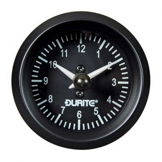 0-523-03 Durite 12V-24V Analogue Illuminated Clock 52mm Diameter