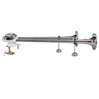Double ✫ Pneumatic Air Horn ✫ 2 Tones