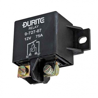 Durite 12V 200A Heavy-Duty Make and Break Relay Re: 0-727-68