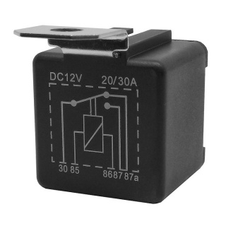 0-728-62 Durite 12V 20A-30A Mini Changeover Relay