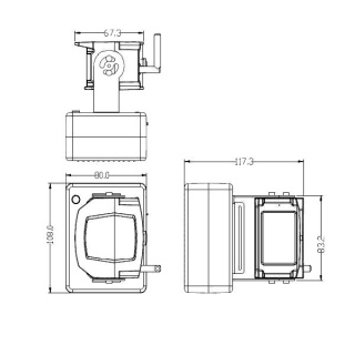 0-774-82 Wireless Li Ion Magnetic Reversing Camera