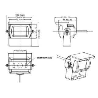 0-776-00 Durite 7-Inch 1080p AHD Camera System