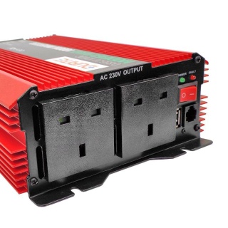 0-856-20 Durite Inverter Modified Wave 12VDC to 230VAC - 1000W