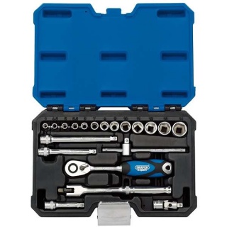 16442 | Metric Socket Set 1/4'' Square Drive (20 Piece)