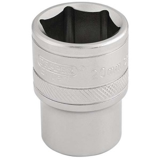 16610 | 6 Point Metric Socket 1/2'' Square Drive 20mm