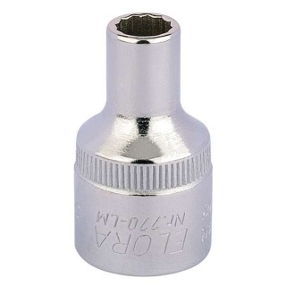 24533 | Elora Bi-Hexagon Socket 1/2'' Square Drive 8mm