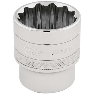 33586 | Draper HI-TORQ® 12 Point Socket 1/2'' Square Drive 30mm