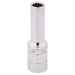 33730 | Draper HI-TORQ® 12 Point Deep Socket 1/2'' Square Drive 10mm