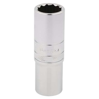 33741 | Draper HI-TORQ® 12 Point Deep Socket 1/2'' Square Drive 18mm