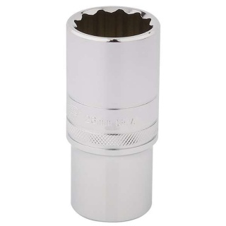 33838 | Draper HI-TORQ® 12 Point Deep Socket 1/2'' Square Drive 26mm