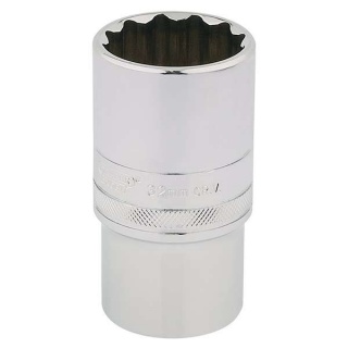 33865 | Draper HI-TORQ® 12 Point Deep Socket 1/2'' Square Drive 32mm