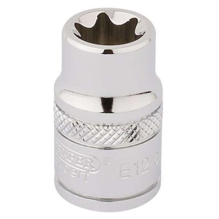 34187 | Draper TX-STAR® Socket 3/8'' Square Drive E12