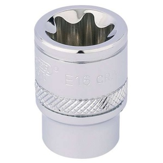 34204 | Draper TX-STAR® Socket 3/8'' Square Drive E16