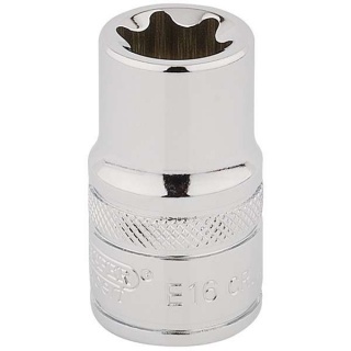 34327 | Draper TX-STAR® Socket 1/2'' Square Drive E16