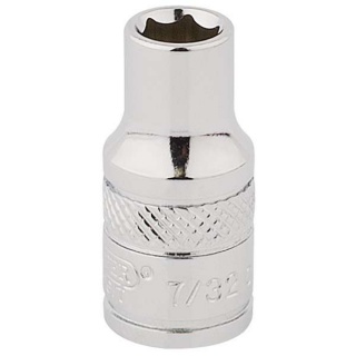 48371 | Draper HI-TORQ® 6 Point Socket 1/4'' Square Drive 7/32''