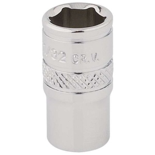 48671 | Draper HI-TORQ® 6 Point Socket 1/4'' Square Drive 11/32''