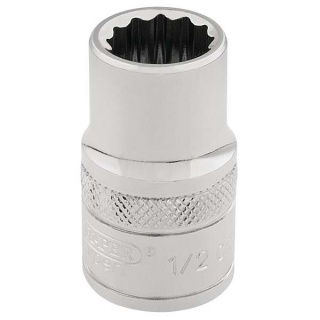 49387 | Draper HI-TORQ® 12 Point Socket 3/8'' Square Drive 1/2''