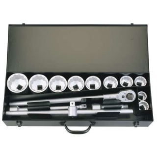 53037 | Elora Metric Socket Set 1'' Square Drive (14 Piece)