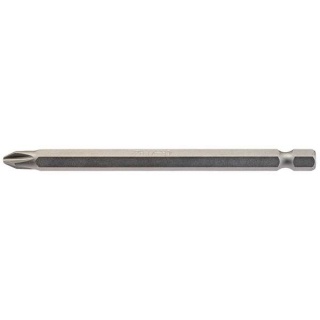 64365 | Cross Slot Insert Bit 1/4'' Hex 100mm Long No.2 (Pack of 1)