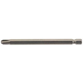 64366 | Cross Slot Insert Bit 1/4'' Hex 100mm Long No.3 (Pack of 1)