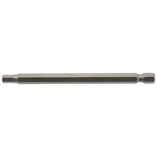 64374 | Hexagonal Insert Bit 5mm 1/4'' Hex 100mm Long (Pack of 1)