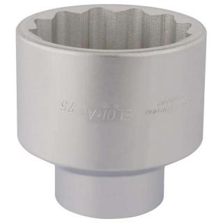 67418 | Elora Bi-Hexagon Socket 1'' Square Drive 75mm