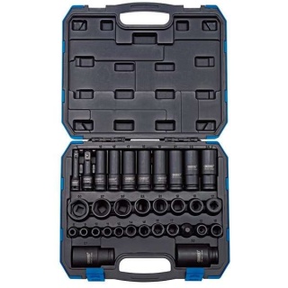 83098 | Draper Impact Socket Set 3/8'' & 1/2'' Square Drive (32 Piece)