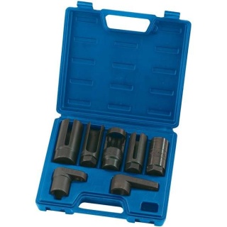 89765 | Lambda/Oxygen Sensor Socket Set 3/8'' 1/2'' Square Drive (7 Piece)