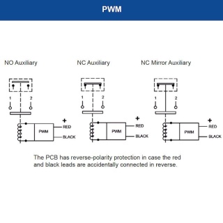 HV500AF-159 Albright 24Vdc High Voltage Contactor - PWM Controlled