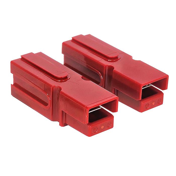 0-014-55 Pair of High Current Red Connectors 1-way 75A